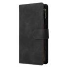 For Samsung Galaxy S24 FE 5G Multifunctional Frosted Zipper Wallet Leather Phone Case(Black) - 2