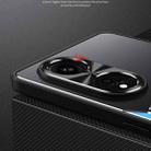 For OPPO A1 Pro / Reno8 T 5G Blade Series TPU + Titanium Alloy Phone Case(Black Red) - 3