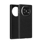 For Huawei Mate X5 / X3 ABEEL C Carbon Fiber Series 6D Micro Relief MagSafe Phone Case(Black) - 1