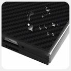 For Samsung Galaxy Z Fold6 5G ABEEL C Carbon Fiber Series 6D Micro Relief MagSafe Phone Case(Black) - 3