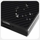 For Samsung Galaxy Z Fold6 5G ABEEL C Carbon Fiber Series 6D Micro Relief MagSafe Phone Case(Black Blue) - 3