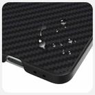 For Samsung Galaxy Z Flip6 5G ABEEL C Carbon Fiber Series 6D Micro Relief MagSafe Phone Case(Black Grey) - 3