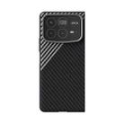 For Xiaomi Mix Fold 4 ABEEL C Carbon Fiber Series 6D Micro Relief MagSafe Phone Case(Black Grey) - 2