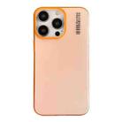 For iPhone 16 Pro Max Soft Sandy Skin Feel Translucent PC Phone Case(Orange) - 1