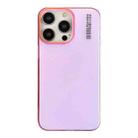 For iPhone 16 Pro Max Soft Sandy Skin Feel Translucent PC Phone Case(Rose Pink) - 1