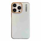 For iPhone 16 Pro Soft Sandy Skin Feel Translucent PC Phone Case(Titanium Grey) - 1