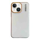 For iPhone 14 Plus Soft Sandy Skin Feel Translucent PC Phone Case(Titanium Grey) - 1