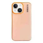 For iPhone 14 Soft Sandy Skin Feel Translucent PC Phone Case(Orange) - 1