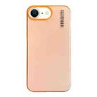 For iPhone SE 2022 / 2020 Soft Sandy Skin Feel Translucent PC Phone Case(Orange) - 1