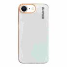 For iPhone SE 2022 / 2020 Soft Sandy Skin Feel Translucent PC Phone Case(Transparent White) - 1
