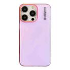 For iPhone 13 Pro Max Soft Sandy Skin Feel Translucent PC Phone Case(Rose Pink) - 1