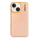 For iPhone 13 mini Soft Sandy Skin Feel Translucent PC Phone Case(Orange) - 1