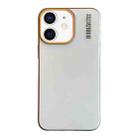 For iPhone 12 Soft Sandy Skin Feel Translucent PC Phone Case(Titanium Grey) - 1