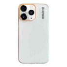 For iPhone 11 Pro Max Soft Sandy Skin Feel Translucent PC Phone Case(Transparent White) - 1