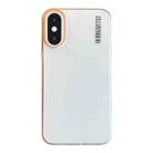 For iPhone XS / X Soft Sandy Skin Feel Translucent PC Phone Case(Transparent White) - 1