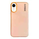 For iPhone XR Soft Sandy Skin Feel Translucent PC Phone Case(Orange) - 1