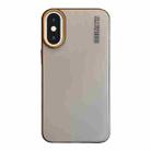 For iPhone XS Max Soft Sandy Skin Feel Translucent PC Phone Case(Black) - 1