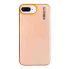 For iPhone 8 Plus / 7 Plus Soft Sandy Skin Feel Translucent PC Phone Case(Orange) - 1