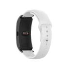 For Garmin Vivomove 3s / 4s 18mm Reverse Buckle Silicone Watch Band, Size: Large Size(White) - 1