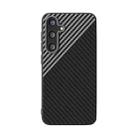 For Samsung Galaxy S25+ 5G / S24+ 5G ABEEL C Carbon Fiber Series 6D Micro Relief MagSafe Phone Case(Black Grey) - 2