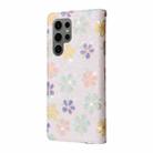 For Samsung Galaxy S25 Ultra 5G Bronzing Painting RFID Leather Phone Case(Bloosoming Flower) - 3