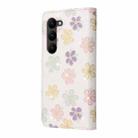 For Samsung Galaxy S23+ 5G Bronzing Painting RFID Leather Phone Case(Bloosoming Flower) - 3