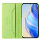 For Samsung Galaxy Note20 Ultra RC01 Dual-Folded Magnetic Suction RFID Leather Phone Case(Grass Green) - 3