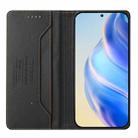 For Samsung Galaxy Note10+ RC01 Dual-Folded Magnetic Suction RFID Leather Phone Case(Black) - 3