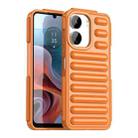For Xiaomi Poco M6 5G Capsule Series Candy Color IMD Phone Case(Orange) - 1