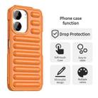 For Xiaomi Poco M6 5G Capsule Series Candy Color IMD Phone Case(Orange) - 2