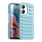 For Xiaomi Poco M6 5G Capsule Series Candy Color IMD Phone Case(Blue) - 1