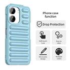 For Xiaomi Poco M6 5G Capsule Series Candy Color IMD Phone Case(Blue) - 2