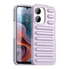 For Xiaomi Poco M6 5G Capsule Series Candy Color IMD Phone Case(Purple) - 1