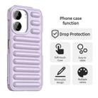 For Xiaomi Poco M6 5G Capsule Series Candy Color IMD Phone Case(Purple) - 2