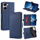 For Redmi Turbo 4 Ultra-thin Voltage Side Buckle Horizontal Flip Leather Phone Case(Blue) - 1