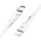 DUZZONA A10 PD20W 480Mbps Type-C to 8 Pin Fast Charging Cable, Length:1m(White) - 1