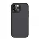 For iPhone 12 / 12 Pro Benks Skin Hand Feeling Series Anti-fall Frosted PC+ TPU Case(Black) - 1