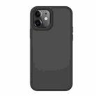 For iPhone 12 mini Benks Skin Hand Feeling Series Anti-fall Frosted PC+ TPU Case(Black) - 1