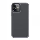 For iPhone 12 mini Benks Skin Hand Feeling Series Anti-fall Frosted PC+ TPU Case(Grey) - 1