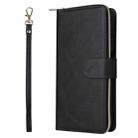 For Samsung Galaxy A16 5G 9-Card Slots Zipper Wallet Bag Leather Phone Case(Black) - 2