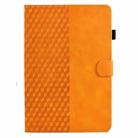 For Amazon Kindle PaperWhite 12th Gen 2024 Rhombus Embossed Leather Smart Tablet Case(Kakhi) - 2