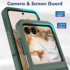 For Motorola Razr 50 2 in 1 PC + TPU Phone Case(Dark Green) - 2