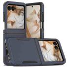 For Motorola Razr 50 2 in 1 PC + TPU Phone Case(Dark Blue) - 1