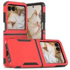 For Motorola Razr 50 2 in 1 PC + TPU Phone Case(Red) - 1