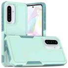 For Samsung Galaxy A36 5G 2 in 1 PC + TPU Phone Case(Light Green) - 1