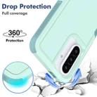 For Samsung Galaxy A36 5G 2 in 1 PC + TPU Phone Case(Light Green) - 3