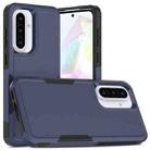 For Samsung Galaxy A56 5G 2 in 1 PC + TPU Phone Case(Dark Blue) - 1