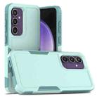 For Samsung Galaxy S24 FE 5G 2 in 1 PC + TPU Phone Case(Light Green) - 1
