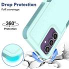 For Samsung Galaxy S24 FE 5G 2 in 1 PC + TPU Phone Case(Light Green) - 3