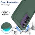 For Samsung Galaxy S24 FE 5G 2 in 1 PC + TPU Phone Case(Dark Green) - 3